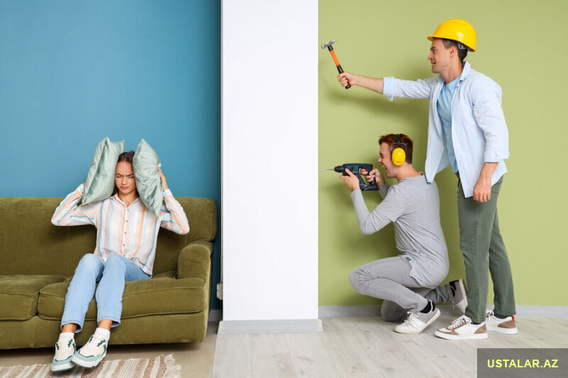 Təmir zamanı qonşularla problem yaşamamaq üçün nə etməliyik?