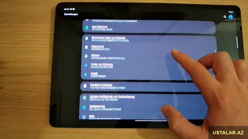 Planşetin ekranında rəngli xətlər niyə yaranır?