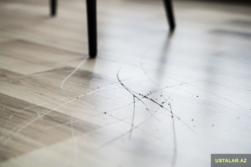Laminatın üzərindəki cızıqları necə yox etmək olar?