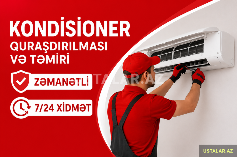 Kondisioner ustasi sürətli peşəkar ucuz Kondisioner ustasi sürətli peşəkar ucuz
