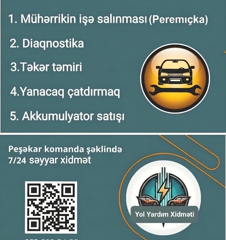 Peremiçka, yanacaq , Təkər təmiri Peremiçka, yanacaq , Təkər təmiri