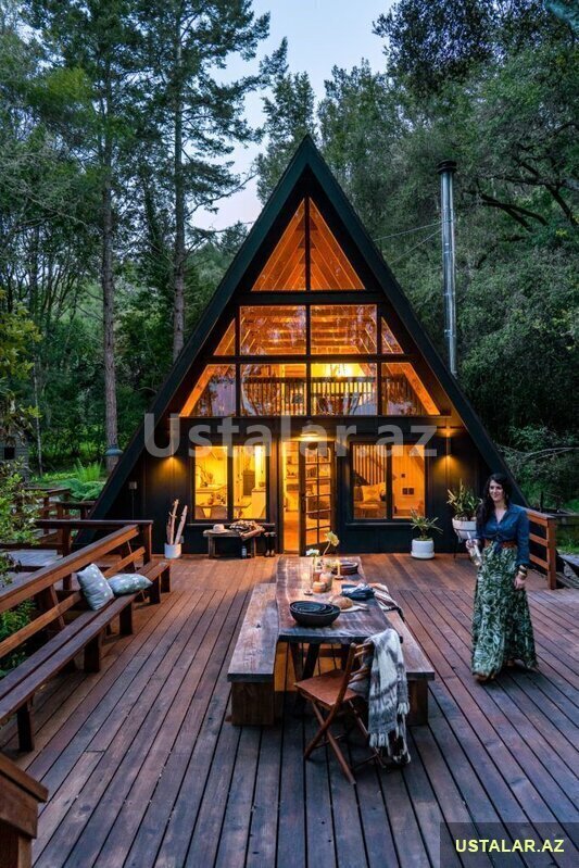 A-Frame Ev Tikintisi A-Frame Ev Tikintisi