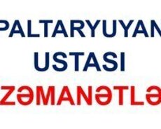 Paltaryuyan ustasi təmiri zəmanətlə