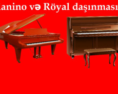 Pianino və royalların daşınması