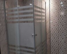 Mat xətli duş kabin