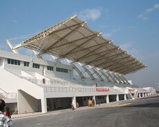 stadion örtüklərinin hazırlanması