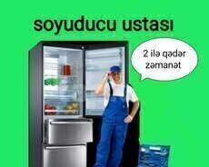 Soyuducu ustasi ünvanda zəmanətli təmiri