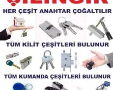 Açar seyf qapıların açılması