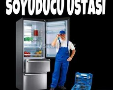 Soyuducu ustasi peşəkar və ucuz təmiri