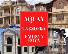 Fasad Tarsofka dekorativ Svaq