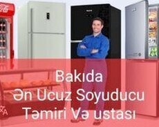 Soyuducu ustasi ucuz zəmanətli sərfəli