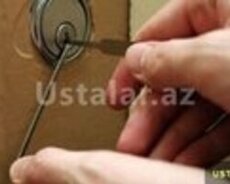 Hər növ bağll qapıları açılması