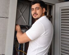 Kombi və isti su xettlerinin yuyulması