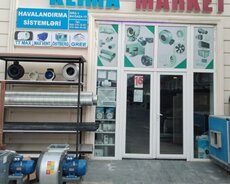 Havalandırma motorlarının quraşdırmasi