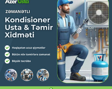 Hər növ kondisionerlərin təmiri