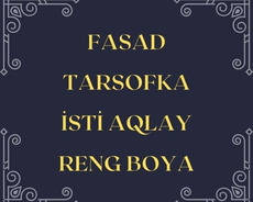 Fasad tarsofka isleri