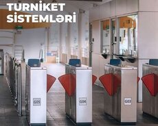 Turniketlərin quraşdırılması