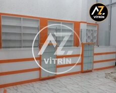 Aptek üçün vitrin mebelləri