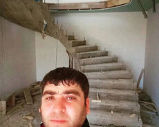 Beton pilləkənlər beton monalit