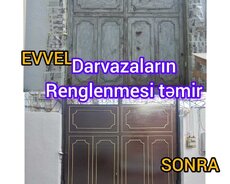 Darvazalarin rənglənməsi təmir