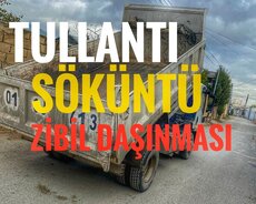 Tullantı (zibil) və söküntü daşınması