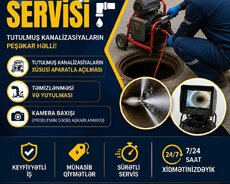 Kanalizasiya acma xidməti 7/24 saat
