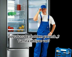 Soyuducu ustasi ünvanda zəmanətli təmiri