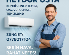 Kondisioner Quraşdırlması və təmiri