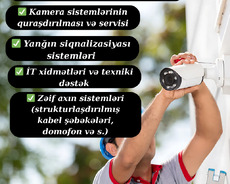 Kamera Sistemləri üzrə Quraşdırması