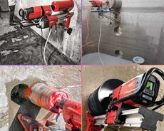 Beton deşmə və kəsimə işləri