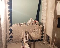 Beton kəsən beton deşən