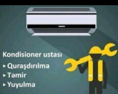 Kondisioner təmiri və quraşdırılması