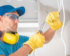 Mənzil daxili elektirik işlərinin görüln