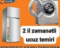 Soyuducu ustasi zəmanətli peşəkar təmiri