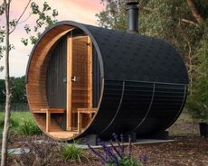 Barrel Sauna, Kub Sauna, Outdoor Sauna