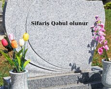 Qara Qranit Məzar Daşı – Tam Paket | Yaz