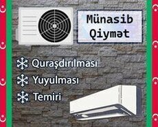 Kondisioner ustasi peşəkar zəmanətli iş