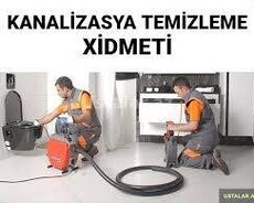 Kanalizasiya acma xidməti 7/24 saat