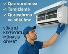 Kondisioner ustasi peşəkar ucuz hər iş