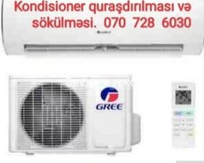 Hər növ kondisionerlərin təmiri