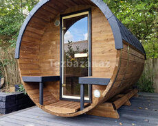 Barrel Sauna (Termo taxta model)