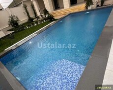 3m x 5m Hovuzun tikintisi