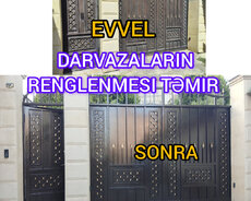 Darvazaların renglenmesi təmir