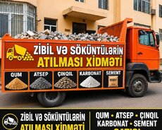 Tullantı söküntü daşınması