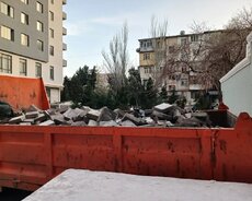 Tullantı söküntü daşınması