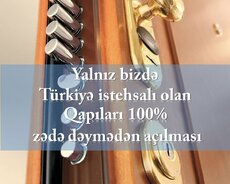 Cilingir Ev Seyf qapıların açılması
