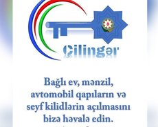 Qapı ustası Çilingər xidməti