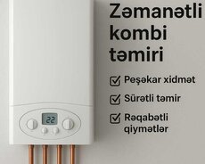 Kombi təmiri zəmanətlə