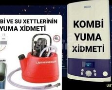 kombi və radiatorlarin yuyulması 7|24