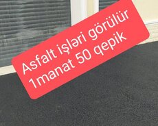 Asfalt işləri görülür 8